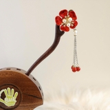 TRÂM CÀI TÓC TUA RUA HOA ĐỎ 5 CÁNH