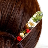 TRÂM CÀI TÓC GỖ RESIN - MIX 124