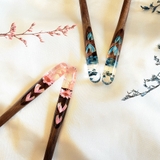 TRÂM CÀI TÓC GỖ- RESIN- SNOWY - ĐUÔI THỎ