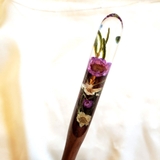 TRÂM CÀI TÓC GỖ RESIN - MIX 124