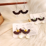 HOA TAI GỖ ĐÍNH HẠT ĐÁ 13