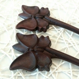 Trâm gỗ cài tóc " Butterfly Carve" 3D