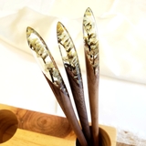 TRÂM CÀI TÓC GỖ-RESIN HOA SAO-120