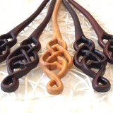 Trâm cài tóc gỗ HEART LINK