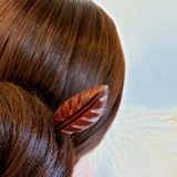 Trâm gỗ cài tóc Leaf