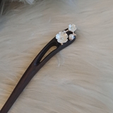 TRÂM CÀI TÓC ĐÍNH HOA - HẠT BẸT