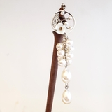 Trâm cài tóc tua rua hoa bẹt chùm thả