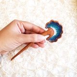 TRÂM CÀI TÓC GỖ-RESIN - BIỂN XANH