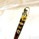 TRÂM CÀI TÓC GỖ RESIN - MIX 124