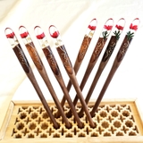 TRÂM CÀI TÓC GỖ-RESIN & SNOWY ĐỎ - 7