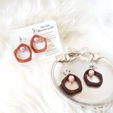 HOA TAI GỖ ĐÍNH HẠT BẸT 1