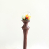 TRÂM CÀI TÓC GỖ-RESIN-CẦU HOA NHIỀU CÁNH MIX