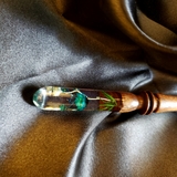 Trâm cài tóc gỗ- resin- hoa khô 42