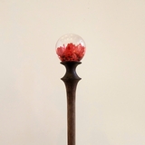 TRÂM CÀI TÓC GỖ-RESIN CẦU 25MM - SNOWY