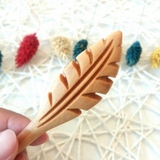 Trâm gỗ cài tóc Leaf