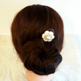 Trâm cài tóc gỗ đính hoa 1 ( 2 que )