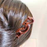 Trâm cài tóc gỗ Peafowl 2