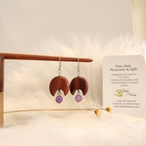 HOA TAI GỖ ĐÍNH HẠT ĐÁ 18