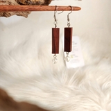 HOA TAI GỖ ĐÍNH HẠT ĐÁ 9