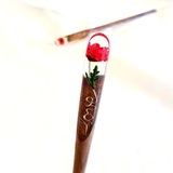 TRÂM CÀI TÓC GỖ-RESIN & SNOWY ĐỎ - 7