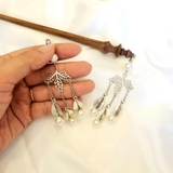 Trâm cài tóc tua rua 3 lá