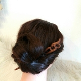 Trâm cài tóc gỗ Peafowl 2