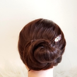 TRÂM CÀI TÓC ĐÍNH HOA LÁ