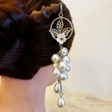 Trâm cài tóc tua rua hoa bẹt chùm thả