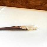 TRÂM CÀI TÓC GỖ-RESIN & SNOWY TRẮNG - BABYGROOM