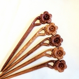 Trâm cài tóc gỗ Hoa mai ( 1 hoa )