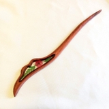 TRÂM CÀI TÓC GỖ RESIN - CÁNH TIÊN 135