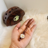 TRÂM CÀI TÓC GỖ- HOA CÚC