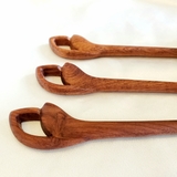 TRÂM CÀI TÓC GỖ SIMPLE 3-LÁ