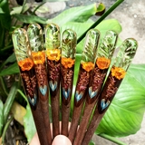 TRÂM CÀI TÓC GỖ-RESIN & SNOWY CAM