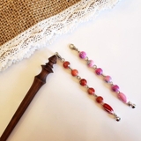 Trâm cài tóc tua rua hạt - 1 dây