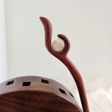 TRÂM CÀI TÓC GỖ ĐÍNH ĐÁ - GIỮA