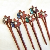 Trâm "Nhánh Lá đính hạt đá "