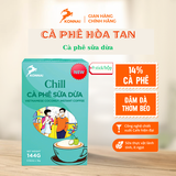 CHILL - CÀ PHÊ SỮA DỪA " 9 STICK/HỘP "