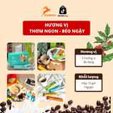 CHILL - CÀ PHÊ SỮA DỪA " 9 STICK/HỘP "