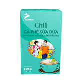 CHILL - CÀ PHÊ SỮA DỪA "16 STICK/HỘP"