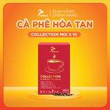 COLLECTION - tổng hợp 5 vị cà phê " Muối , Sữa dừa , Socola-Bạc hà , Sữa , Nhân Sâm " 15 STICK/HỘP