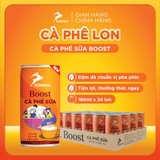 Cà phê lon Boost - cà phê sữa Konnai Coffee đóng lon 180ml/lon