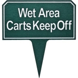 Biển hiệu Fairway nhựa tái chế sân golf