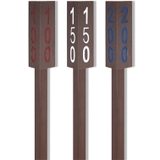 Cọc đánh dấu khoảng cách 2 tone màu sân golf