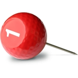 Điểm đánh dấu Tee lúm đồng tiền mặt cắt sân golf