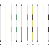 Gậy cờ loại thường 1/2
