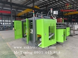Máy thổi can nhựa HDPE 10L 2 kìm tự động