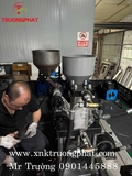 Máy thổi nhựa HDPE PP trục 80 full thuỷ lực