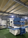 Máy dập khay nhựa định hình 160T 2 bàn làm việc