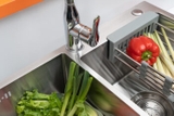 CHẬU MẶT BẰNG 2 HỘC LỆCH LUX.L.82.45.3.MB2.140